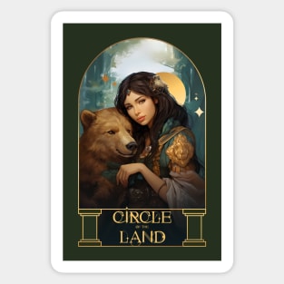 CIrcle of the Land DnD Druid. Baldurs gate 3. Sticker